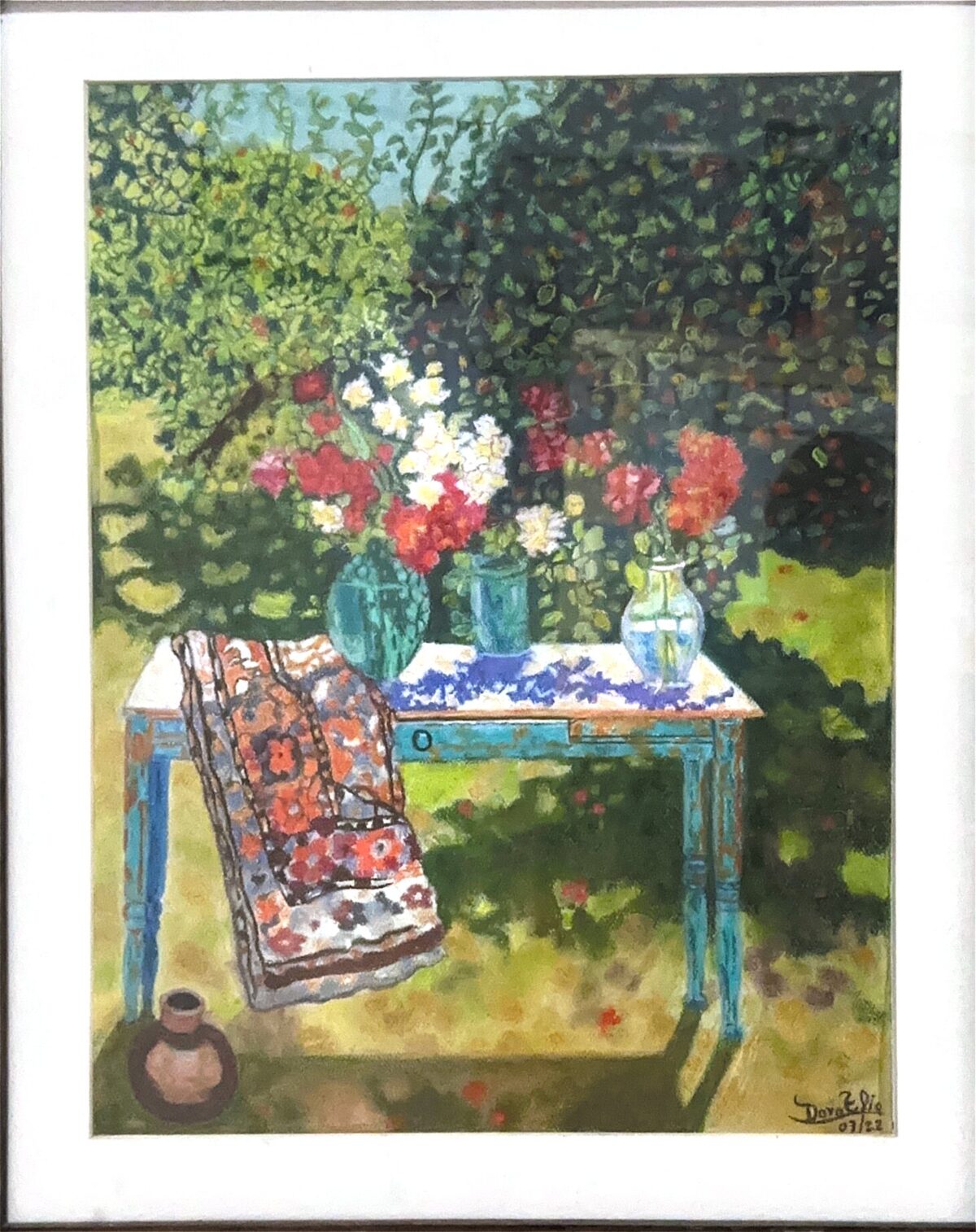 En el Patio de Mi Abuela - Obra original por Dora